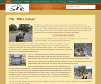 Trailtrials.com(TRAIL TRIALS SUMMARY) Screenshot