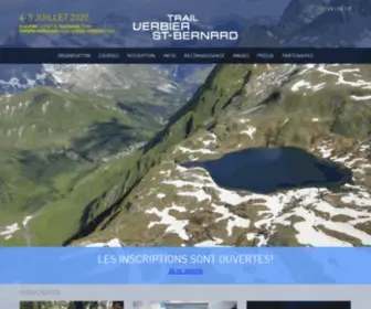 Trailvsb.com(Trail Verbier Saint) Screenshot