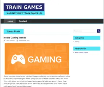 Train-Games.com(Train Games) Screenshot