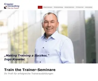 Train-The-Trainer-Seminar.de(Krawiec Consulting) Screenshot