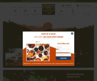 Trainafoods.com(Traina Foods) Screenshot