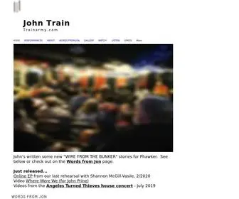 Trainarmy.com(HOME) Screenshot