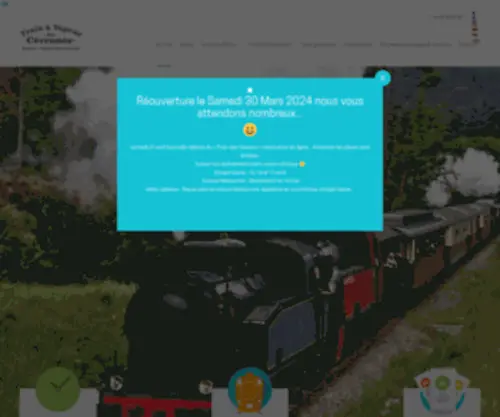 Trainavapeur.com(Cévennes) Screenshot