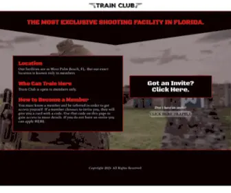 Trainclub.com(Train Club) Screenshot