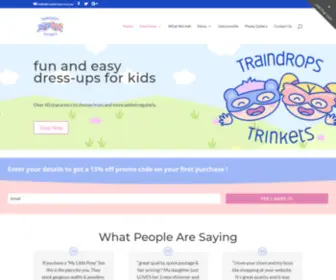 Traindrops.com.au(Traindrops Trinkets) Screenshot