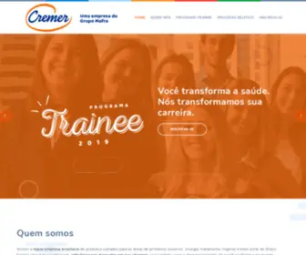 Traineecremer.com.br(Trainee Cremer 2019) Screenshot