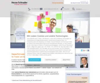 Trainerakademie-Hesseschrader.de(Train the Trainer Seminare für Bewerbungstrainer und Karriereberater) Screenshot