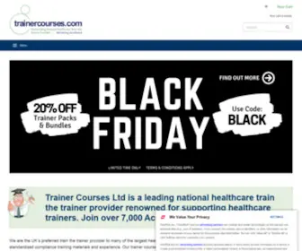 Trainercourses.com(Trainer Courses) Screenshot