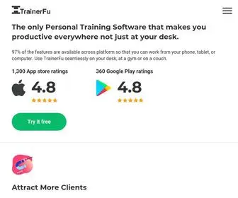 Trainerfu.com(Best App for Personal Trainers & Clients) Screenshot