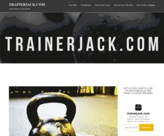 Trainerjack.com(Nutrition) Screenshot