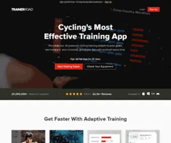 Trainerroad.com(Cycling Planning) Screenshot