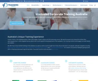 Trainers-Direct.com.au(Excel Trainers) Screenshot