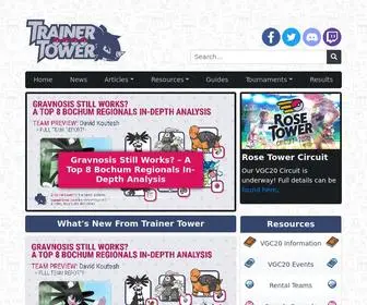 Trainertower.com(Trainer Tower) Screenshot