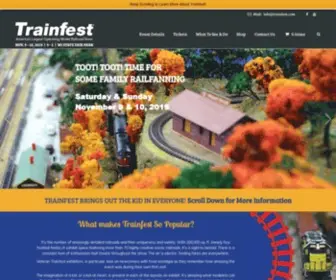 Trainfest.com(America's Largest Operating Model Railroad Show) Screenshot