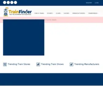 Trainfinder.com(TrainFinder Online) Screenshot