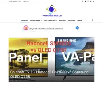 Trainghiemtienich.com(Trải Nghiệm Tiện Ích) Screenshot