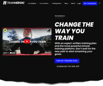 Trainheroic.com(The World's Best Training App & Marketplace) Screenshot