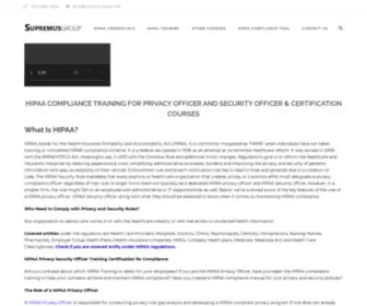Training-Hipaa.net(Online HIPAA Training) Screenshot