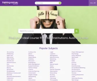 Training.com.au(Browse hundreds of nationally recognised and accredited TAFE courses) Screenshot