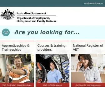 Training.gov.au(Training) Screenshot