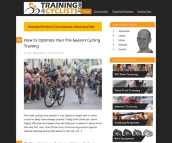 Training4CYclists.com(Cycling Training Tips) Screenshot