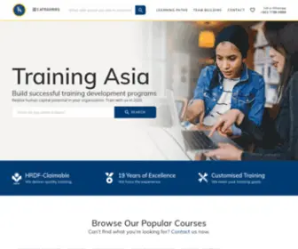 Trainingasia.com.my(Training Asia) Screenshot