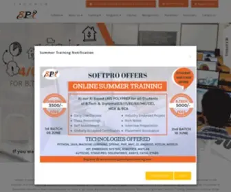 Trainingatsoftpro.com(Training in Lucknow) Screenshot