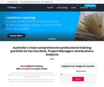 Trainingbytesize.com.au(Training ByteSize Australia) Screenshot