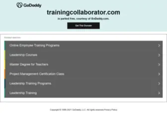 Trainingcollaborator.com(Training Collaborator) Screenshot