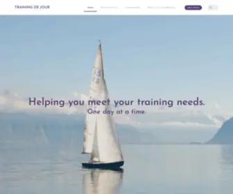 Trainingdejour.com(Training de Jour) Screenshot