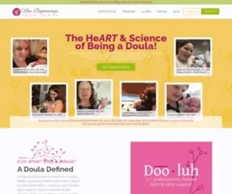 Trainingdoulas.com(Online Birth Doula Training & Certification) Screenshot
