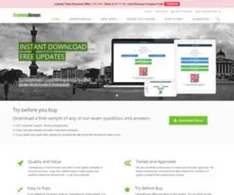 Trainingdumps.com(Valid training dumps for your preparation of exam certification) Screenshot
