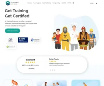 Trainingexpress.org.uk(Training Express) Screenshot
