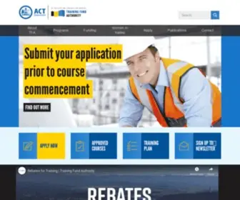 Trainingfund.com.au(Training Fund) Screenshot