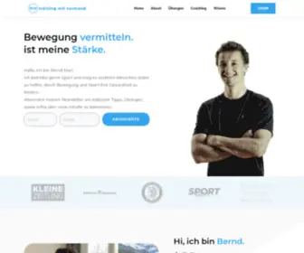 Trainingmitverstand.com(Bernd Marl) Screenshot