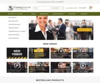 Trainingnetwork.com(LMS, Streaming and licensing) Screenshot