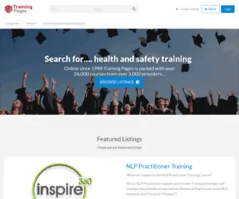 Trainingpages.com(Online since 1998 Training Pages) Screenshot