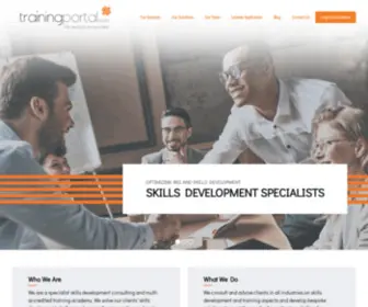 Trainingportal.co.za(Training Portal) Screenshot