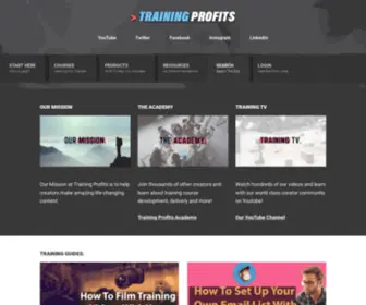 Trainingprofits.com(Training Profits) Screenshot