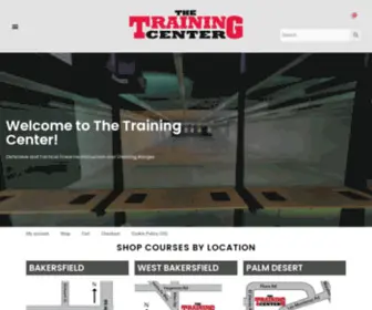 Trainingrange.com(The Training Center) Screenshot