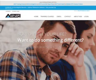 Trainingschool.com.au(ASSI International) Screenshot