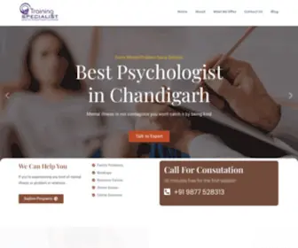 Trainingspecialist.in(Best Psychologist in Chandigarh) Screenshot