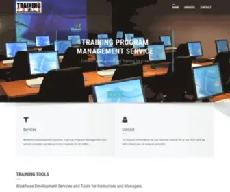 Trainingtools.com(Services for Workforce Development) Screenshot