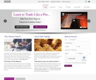Trainingtraders.com(Training Traders) Screenshot