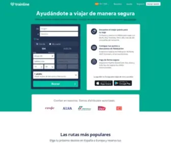 Trainline.es(Busca, Compara y Compra Billetes de Tren y Autobús) Screenshot