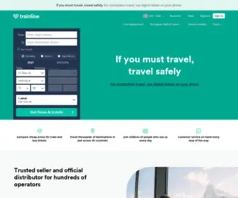 Trainline.eu(Search, Compare & Buy Cheap Train & Bus Tickets) Screenshot