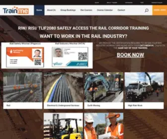 Trainme.com.au(RISI Training Sydney) Screenshot