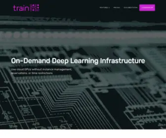 Trainml.ai(Serverless GPUs for Machine Learning) Screenshot
