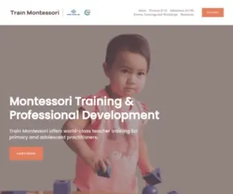 Trainmontessori.org(Train Montessori) Screenshot