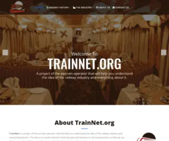 Trainnet.org(Railway Industry Enthusiasts Blog) Screenshot